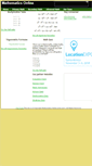 Mobile Screenshot of mathematicsonline.org